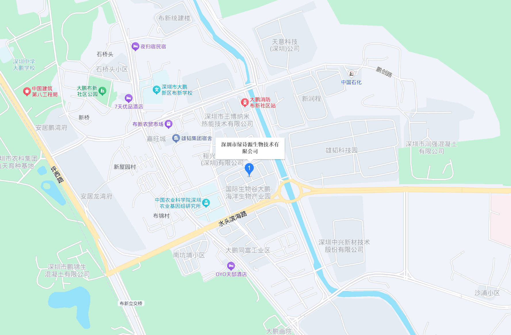 Company Location Map